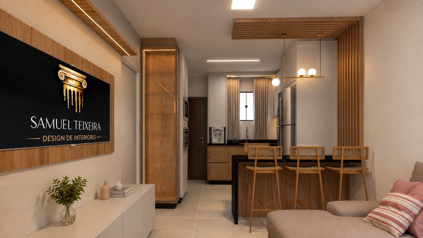 Cozinha e sala conjugada - Imagem 1